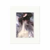 Sale Reproduction sous Marie-Louise Giovanni Boldini - Tête de jeune femme brune sur fond rose, vers 1912 Affiches Et Reproductions