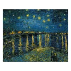 Outlet Reproduction Vincent van Gogh - La nuit étoilée, 1888 - 24x30cm Affiches Et Reproductions