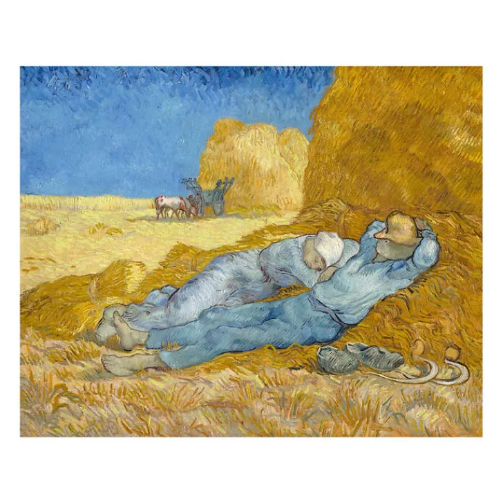 Online Reproduction Vincent van Gogh - La Méridienne dit aussi La sieste, 1889-1890 - 24x30cm Affiches Et Reproductions