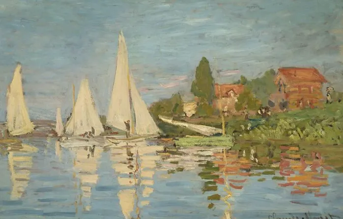 Régates à Argenteuil (panneaux acryliques)
