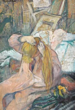 Rousse (La Toilette), 1889 (panneaux aluminium)