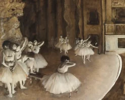 Hot Répétition de ballet sur la scène (affiches d'art encadrées) Affiches D'Art Encadrées|Toiles Sur Châssis