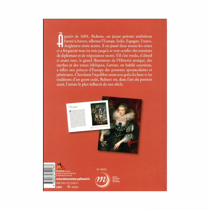 Clearance Rubens. Portraits princiers - Découvertes Gallimard Hors-série Livres D'Art