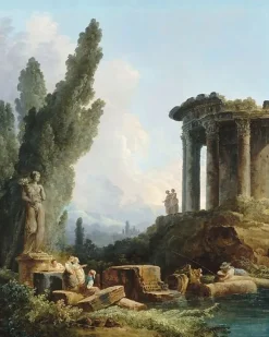 Ruines antiques (toiles sur châssis)