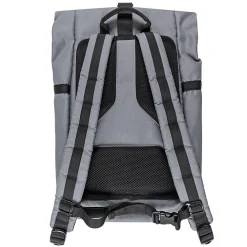 Sac à dos gris Emblèmes