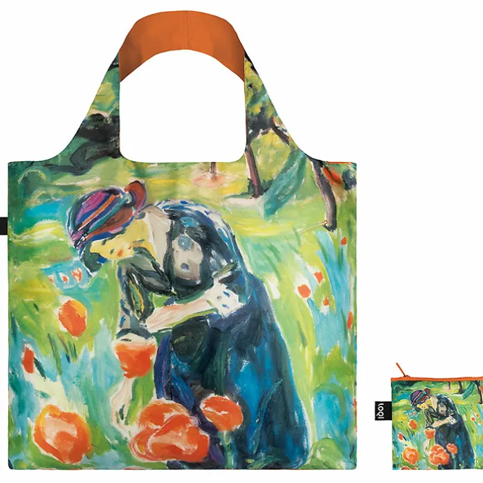 Sac Edvard Munch - Femme aux coquelicots - Loqi