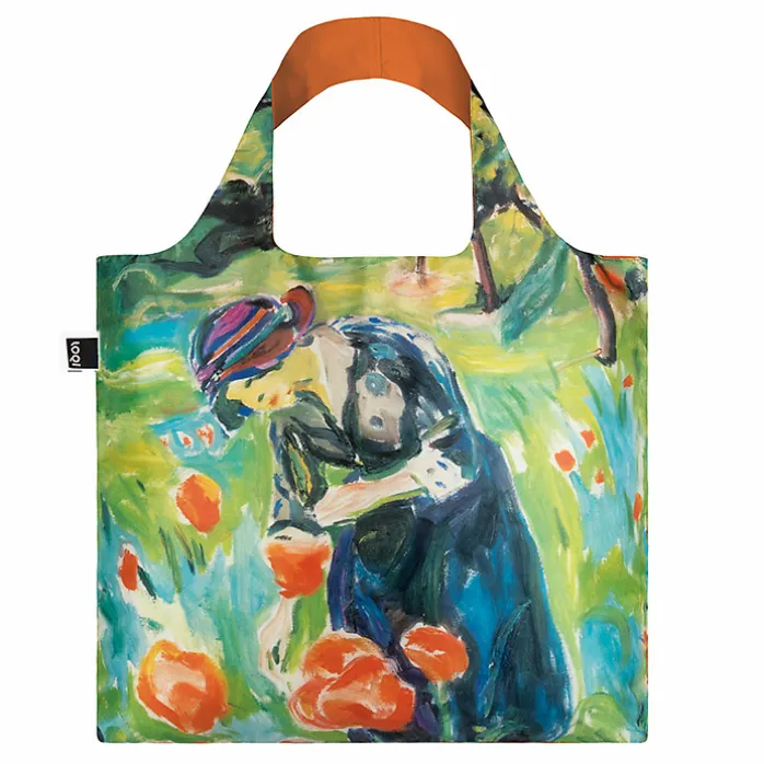 Sac Edvard Munch - Femme aux coquelicots - Loqi