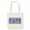 New Sac Imprimé Arts et Métiers - Écru Sacs, Tote Bags