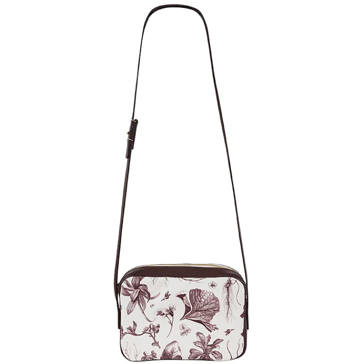 Online Sac à main rouge Herbier du Roi - Maison Baluchon Sacs, Tote Bags