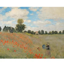 Sac tote bag Claude Monet - Coquelicots