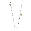 Online Sautoir Nymphéas Bleu roi - Les Cleias Colliers Et Pendentifs