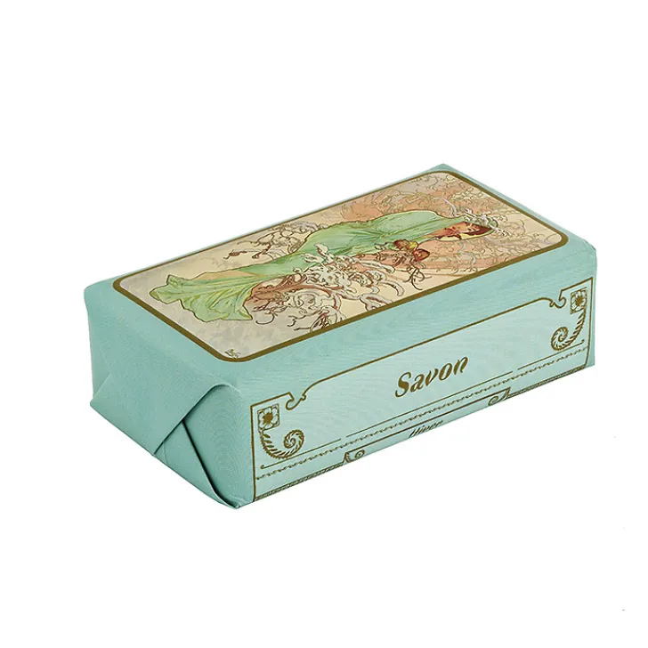 Sale Savon aromatique Alphonse Mucha - L'Hiver, 1896 - Coton, 150g Corps & Bain