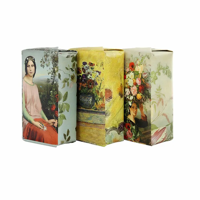 Savon parfumé 150g Louis Janmot - Fleur des champs - Fleur de coton