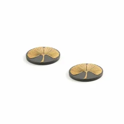 New Set de 2 Dessous de bouteille Gingko Art De La Table