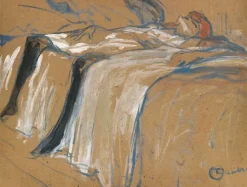 Seule (détail), vers 1896 (panneaux aluminium)