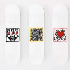 Skateboard Keith Haring Untitled (Smile) - The Skateroom