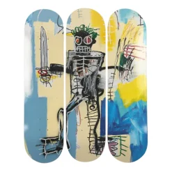 Skateboards Triptyque Jean-Michel Basquiat - Warrior, 1982 - The Skateroom
