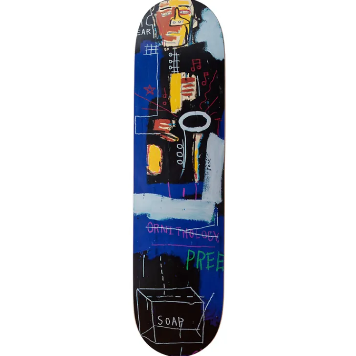 Best Skateboards triptyque Jean-Michel Basquiat Horn Players - The Skateroom Design|Art De La Maison
