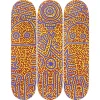 Skateboards triptyque Keith Haring Untitled 1984 - The Skateroom