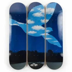 Clearance Skateboards Triptyque René Magritte - Le retour - The Skateroom - Édition limitée Design|Art De La Maison