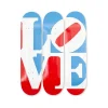 Skateboards Triptyque Robert Indiana - Great American Love - The Skateroom