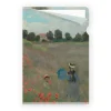 Sous-chemise A4 Claude Monet - Coquelicots, 1873