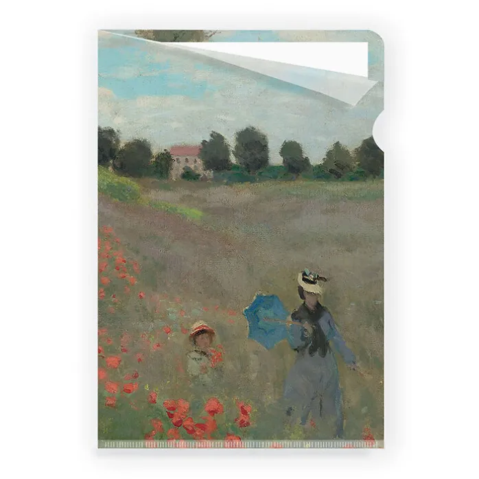 Sous-chemise A4 Claude Monet - Coquelicots, 1873