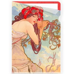 Sous-chemise Alphonse Mucha - L'Été - A4