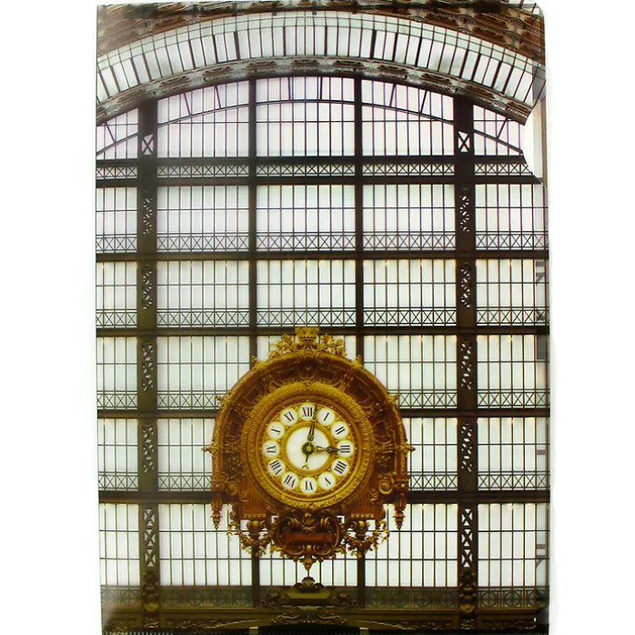Sous-chemise Horloge et verrière Musée d'Orsay - A4