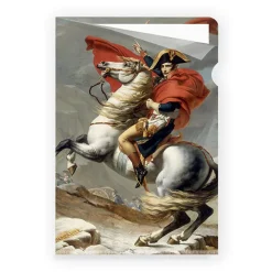 Sous-chemise Jacques-Louis David - Bonaparte franchissant le mont Saint-Bernard, 1802 - A4