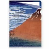 Sale Sous-chemise Katsushika Hokusai - Fuji rouge - A4 Chemises Et Sous-Chemises
