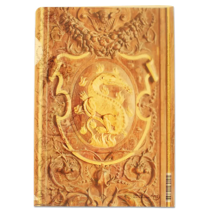 Clearance Sous-chemise Panneau de lambris au motif de Salamandre du Château de Fontainebleau - A4 Chemises Et Sous-Chemises