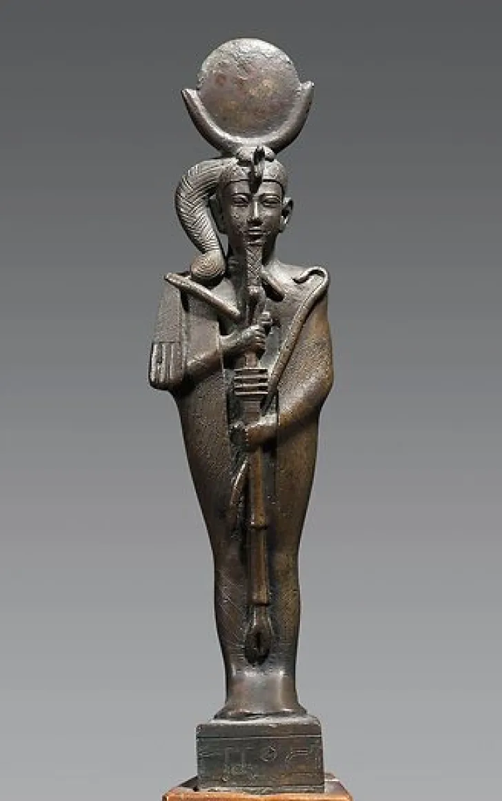 Hot Statuette du dieu-lune Khonsou momiforme (panneaux acryliques) Panneaux Acryliques|Toiles Encadrées