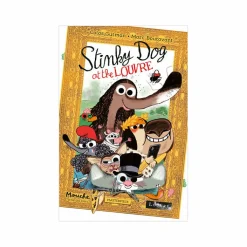 New Stinky Dog at the Louvre Livres Jeunesse