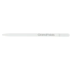 Outlet Stylo en métal blanc Logo Grand Palais Accessoires De Bureau