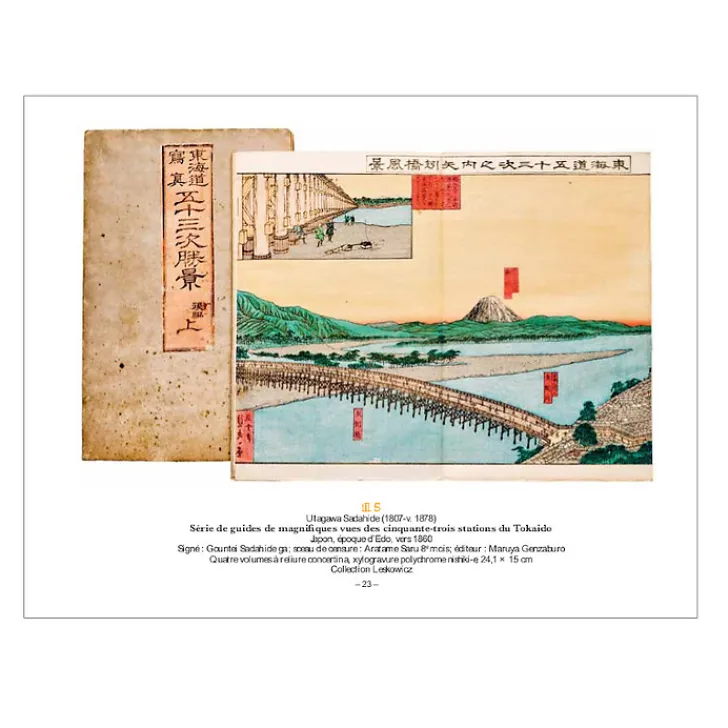Sale Sur la route du Tokaido - Chefs-d'œuvre de la collection Leskowicz - Catalogue d'exposition Catalogues D'Exposition