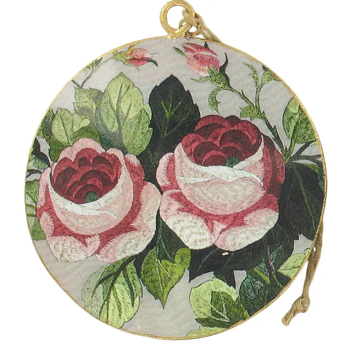 Suspension 2 roses Marie-Antoinette