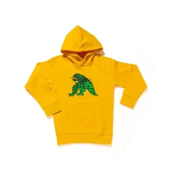 Sweat à capuche jaune Dragon Niki de Saint Phalle 9/11 ans