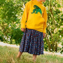 Sweat à capuche jaune Dragon Niki de Saint Phalle 9/11 ans