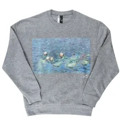 New Sweat Nymphéas Gris T-Shirts Et Sweats