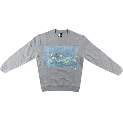 New Sweat Nymphéas Gris T-Shirts Et Sweats