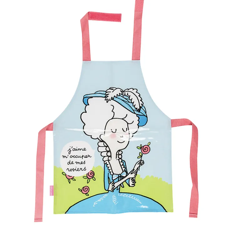 Sale Tablier Marie-Antoinette J'aime m'occuper de mes rosiers Habits Et Accessoires