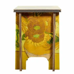 Sale Tabouret pliable en carton Vincent van Gogh - Tournesols - Unfold x Van Gogh Museum Amsterdam® Art De La Maison