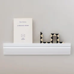 Online Étagère Haussman Hêtre massif - Blanc Mat - 40 x 7 cm - Déjà-vu Design|Art De La Maison