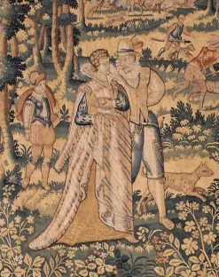 Tapisserie : Les plaisirs de la Campagne (toiles sur châssis)