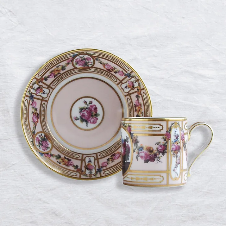 Outlet Tasse et soucoupe Aux paniers Art De La Table
