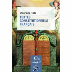Discount Textes constitutionnels français - Que sais-je? Constitution, Institutions Et Droit