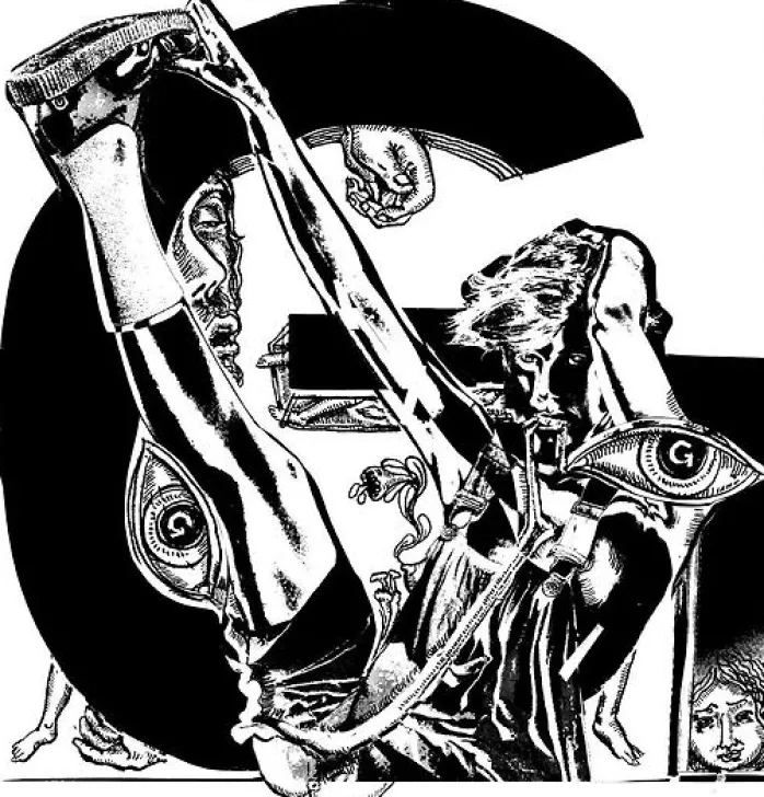 The New Alphabet — G (toiles encadrées)