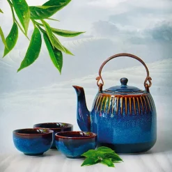 Théière Stella Bleu Océan