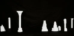 Thèmes pour des monuments architecturaux dans des parcs et sur des places (panneaux acryliques)